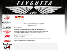 Tablet Screenshot of flygutta.com